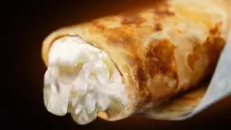 فطيرة بالجبنة السائلة